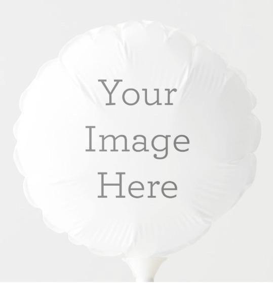 Custom Photo Balloon - Family First Designs LLC