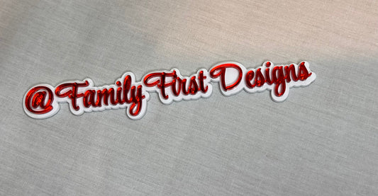 Custom Physical Watermark/3D Business Photo Prop