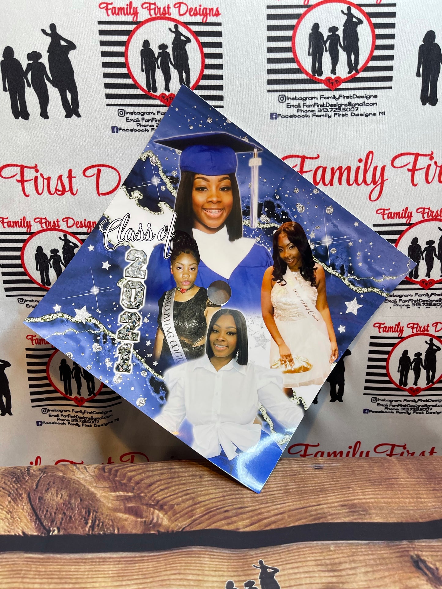 Custom Graduation Cap Topper