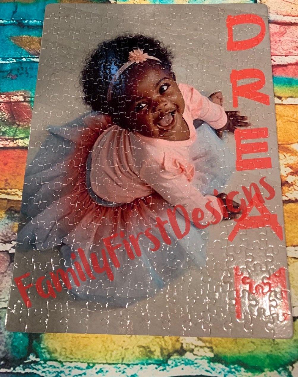 Personalized Photo Puzzle - Family First Designs LLC