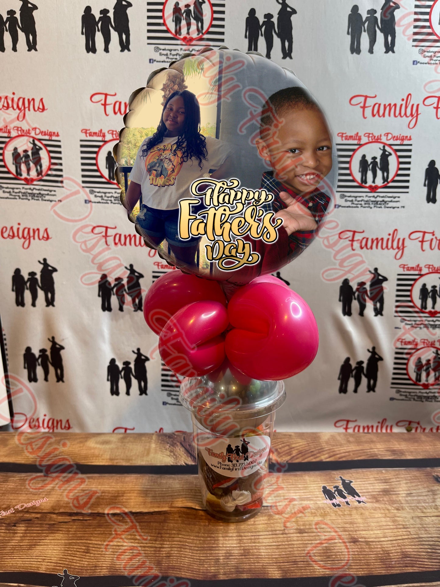 Custom Balloon Candy Cups