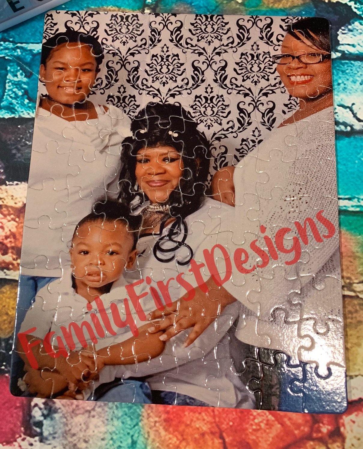 Personalized Photo Puzzle - Family First Designs LLC
