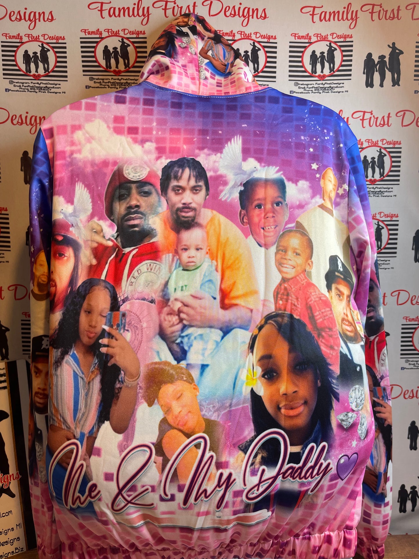 Custom All Over Print Full Zip Hoodie