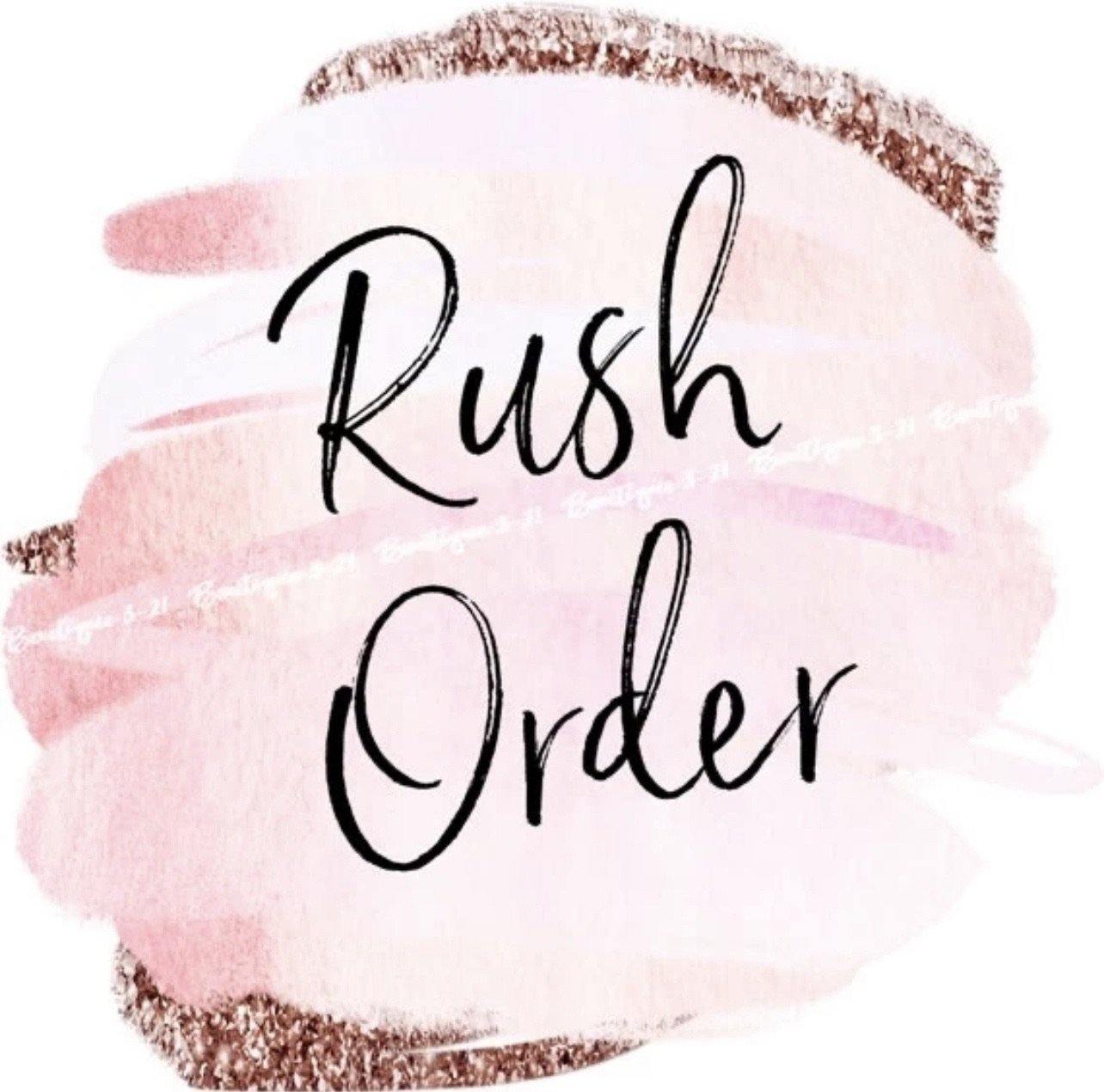 Rush Order - Family First Designs LLC