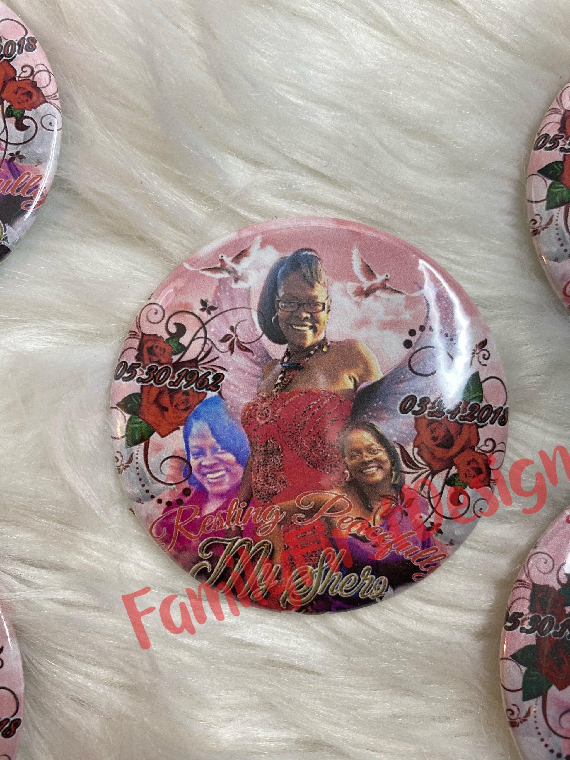 Customized Grad Sublimation Buttons/Pins