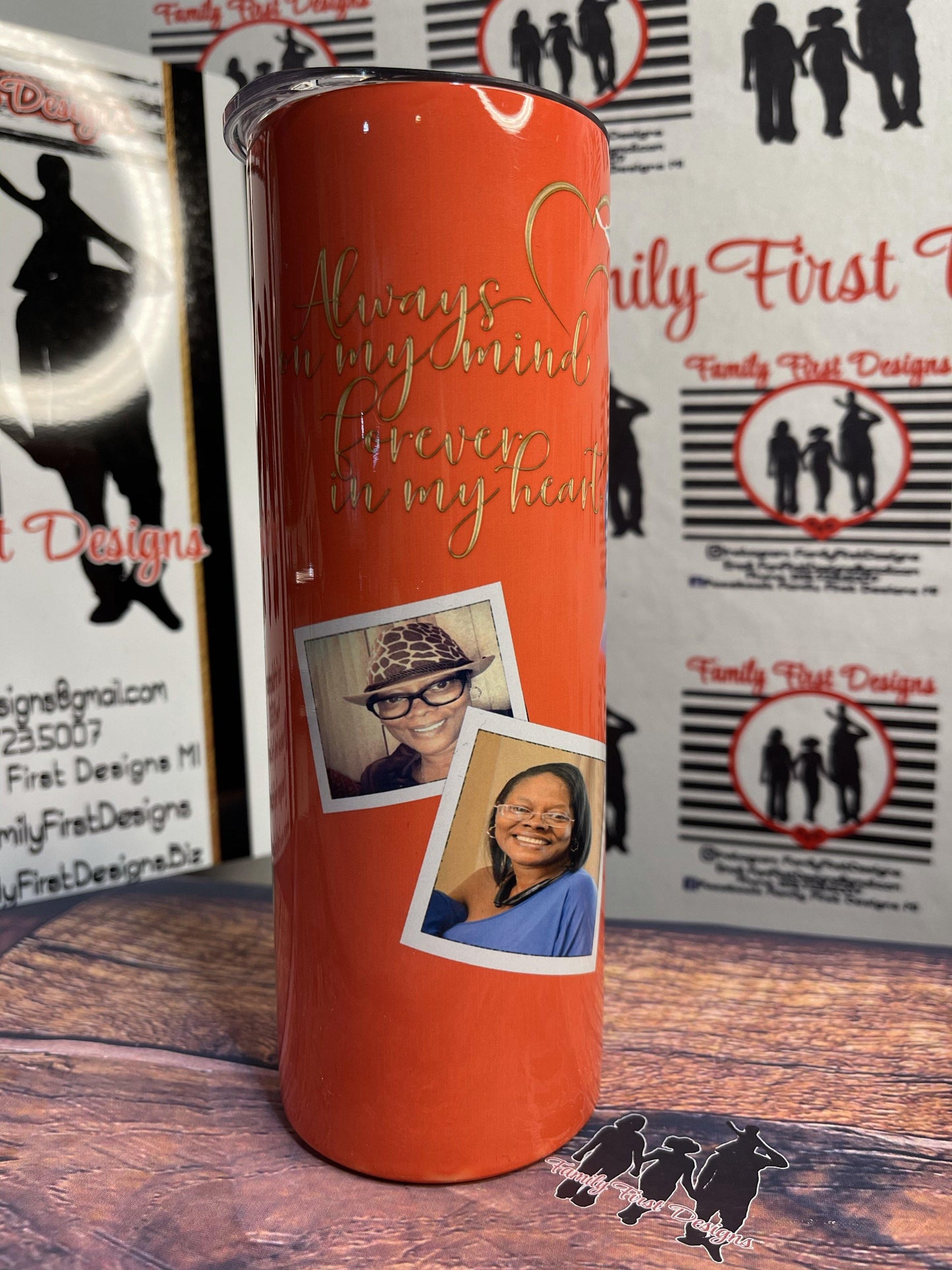 Custom Stainless Steel Drink ware - Family First Designs LLC